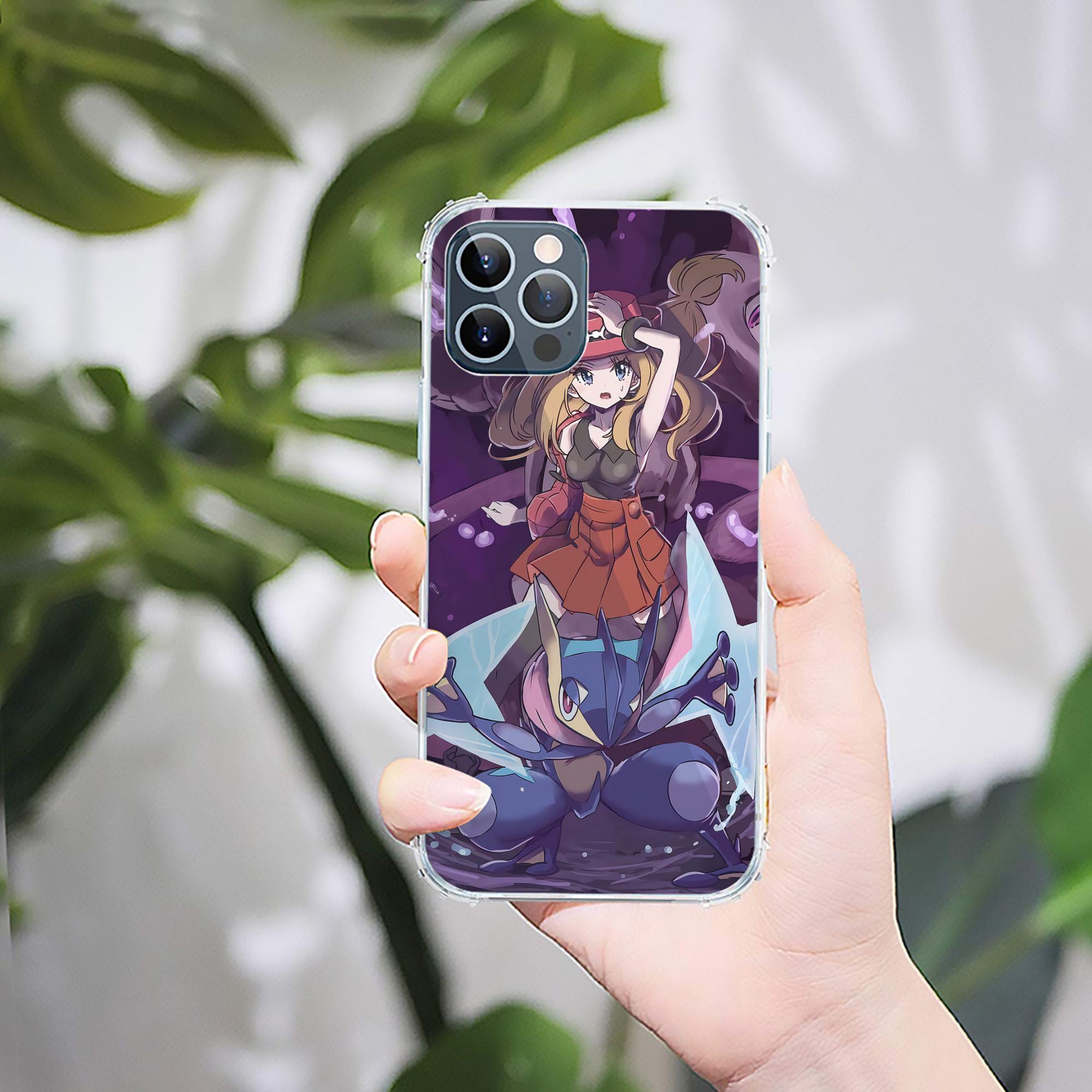 （画像用） ポケットモンスター Pokémon 【iPhone 12シリーズ対応】透明スマホケース（クリアソフトケース）